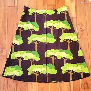 MARIMEKO skirt with tree pattern